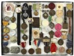1904-94 Various Boxing Memorabilia Coins Pins Watches Jack Dempsey Joe Louis