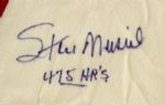 2000's Stan Musial St. Louis Cardinals Signed Mitchell & Ness Cooperstown Collection Jersey (JSA)