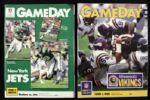 1968-90 Green Bay Packers Program Collection - Lot of 16