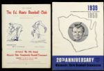 1947-92 Wisconsin Baseball Program & Scorecard Collection - Lot of 19 w/ Milwaukee Brewers American Association