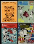 1933-76 Boxing Program & Magazine Collection - Lot of 23 w/ Ezzard Charles, Floyd Patterson & More