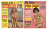 1952-73 National Police Gazette Early Tabloid Collection - Lot of 64