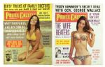 1952-73 National Police Gazette Early Tabloid Collection - Lot of 64