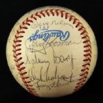 1983 Chicago White Sox Team Signed OAL MacPhail Baseball w/ 25 Signatures Including Harold Baines, Greg Luzinski & More (JSA)