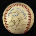1983 Chicago White Sox Team Signed OAL MacPhail Baseball w/ 25 Signatures Including Harold Baines, Greg Luzinski & More (JSA)