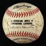 1997 Minnesota Twins Team Signed OAL Coleman Baseball w/ 25 Signatures Including Paul Molitor, Terry Steinbach, Tom Kelly & More (JSA)