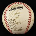 1997 Minnesota Twins Team Signed OAL Coleman Baseball w/ 25 Signatures Including Paul Molitor, Terry Steinbach, Tom Kelly & More (JSA)
