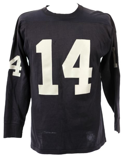 1960s circa Warner Brothers Pictures #14 Durene Football Jersey