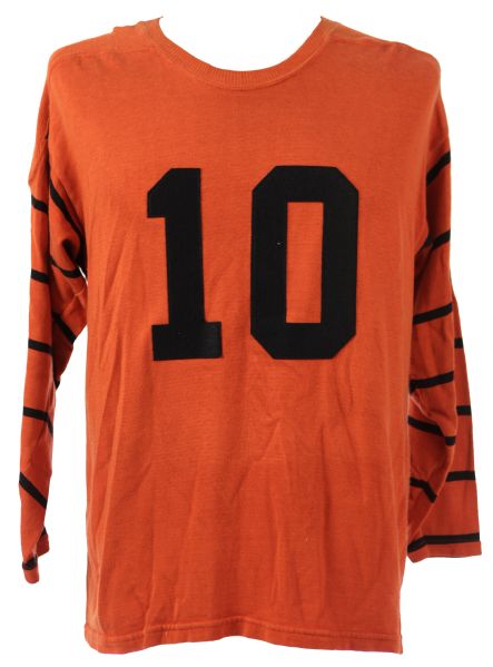 1950s #10 Durene Game Worn Football Jersey (MEARS LOA)