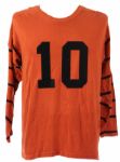 1950s #10 Durene Game Worn Football Jersey (MEARS LOA)