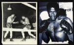 1970s-90s Boxing Autograph Collection - Lot of 50 w/ Joe Louis, Jake LaMotta, Emile Griffith & More (MEARS LOA)