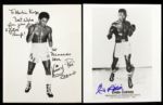 1970's-90's Boxing Autograph Collection - Lot of 50 w/ Joe Louis, Jake LaMotta, Emile Griffith & More (MEARS LOA)