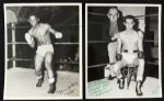 1970's-90's Boxing Autograph Collection - Lot of 50 w/ Joe Louis, Jake LaMotta, Emile Griffith & More (MEARS LOA)