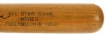 1952 Hank Bauer New York Yankees H&B Louisville Slugger Professional Model All Star Game Bat (MEARS A8.5/JSA)