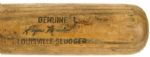 1960 MVP Season (possibly ’61) Roger Maris New York Yankees H&B Louisville Slugger Professional Model Game Used Bat (MEARS A10, Pinetar Application Photo Match)