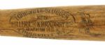 1946 Babe Dahlgren St. Louis Browns Signed H&B Louisville Slugger Professional Model Game Used Bat (MEARS LOA/PSA DNA) EX Halper