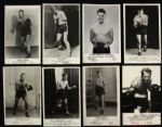 1900s-90s Boxing Postcard & Original Photography Collection - Lot of 225+ 