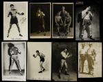 1900's-90's Boxing Postcard & Original Photography Collection - Lot of 225+ 