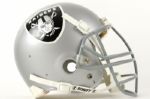 1990's George Blanda Oakland Raiders Signed Full Size Helmet (JSA)