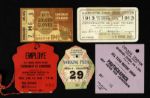 1913-92 134 Piece Lot of Ticket Stubs Betting Slips Ali Frazier Tyson Holyfield Foreman