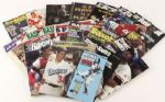 1942-90 Baseball & Basketball Periodical Collection - Lot of 34
