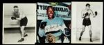 1920s-90s Boxing Autograph Collection - Lot of 68 (MEARS LOA)