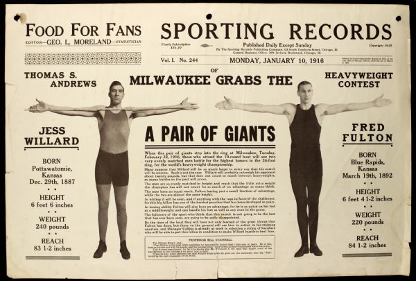 1900s-2000s Boxing Oversized Photo & Broadside Collection - Lot of 100+