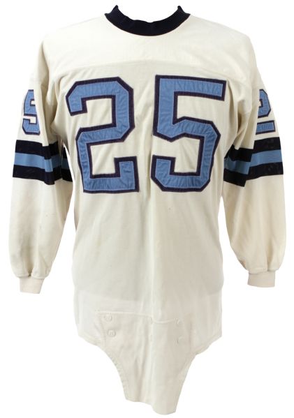 1960s #25 Durene Game Worn Football Jersey (MEARS LOA)