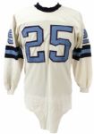 1960s #25 Durene Game Worn Football Jersey (MEARS LOA)