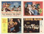 1951-77 Boxing Lobby Card Collection - Lot of 17