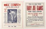 1900's-2000's Boxing Memorabilia Collection - Lot of 116