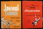 1961-69 Milwaukee Journal Indoor Track Games Program Ticket Stub & Newspaper Clipping Collection - Lot of 22