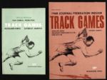 1961-69 Milwaukee Journal Indoor Track Games Program Ticket Stub & Newspaper Clipping Collection - Lot of 22