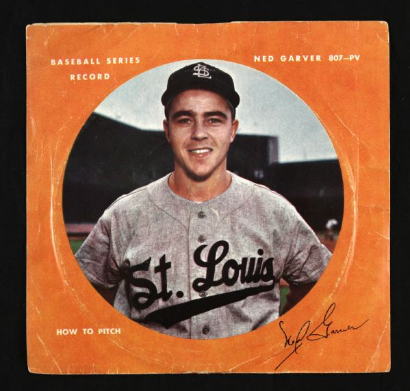 1952 Ned Garver St. Louis Browns How to Pitch Record