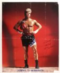 1940s-2000s Boxing Signed Fight Poster & Broadside Collection - Lot of 9
