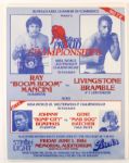 1940's-2000's Boxing Signed Fight Poster & Broadside Collection - Lot of 9