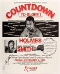 1940's-2000's Boxing Signed Fight Poster & Broadside Collection - Lot of 9