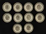 1965 Green Bay Packers Coke Bottle Cap Collection - Lot of 10