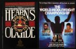 1938-2007 Lot of 121 Programs Hagler Hatton Leonard Holyfield Foreman