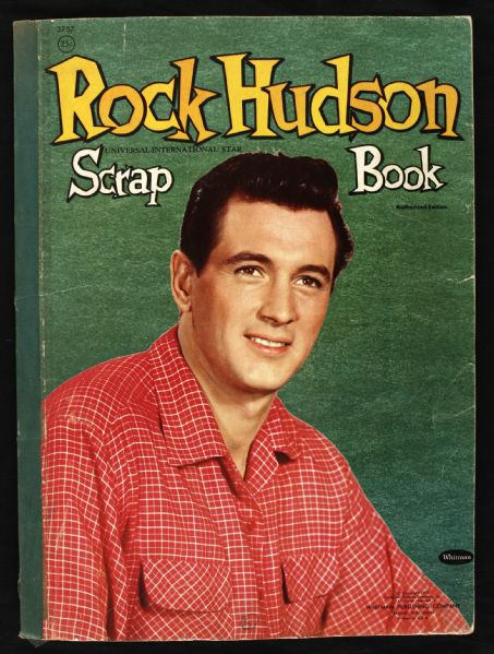 1957 Rock Hudson Universal International Star Scrap Book