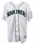 2003 Julio Mateo Seattle Mariners Game Worn Home Jersey (MEARS LOA)