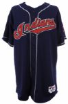 2006 Guillermo Mota Cleveland Indians Game Worn Alternate Jersey (MEARS LOA)