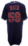 2006 Guillermo Mota Cleveland Indians Game Worn Alternate Jersey (MEARS LOA)
