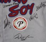 2005 Dominican Republic Caribbean Series Team Signed Jersey w/ 27 Signatures Including Miguel Tejada, Edwin Encarnacion, Felix Fermin & More (JSA)