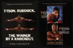 1986-2000 Mike Tyson Memorabilia Lot of 16 Pieces Holyfield Spinks