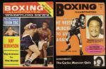 1959-73 Boxing Illustrated Lot of 58 Issues Ali Foreman Frazier Johnson Carnera Liston Louis Dempsey Marciano
