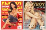1977-2012 Playmate of the Year Signed Playboy Magazine Collection - Lot of 10 (JSA)