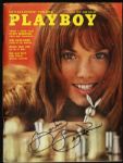 1972 Barbi Benton Signed Playboy Magazine (JSA)
