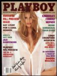 1995 Kimberly Conrad Hefner Signed Playboy Magazine (JSA)