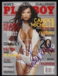 1999-2008 Female Boxing Wrestling UFC Signed Playboy Magazine Collection - Lot of 4 (JSA)